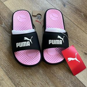 Puma pink sandals